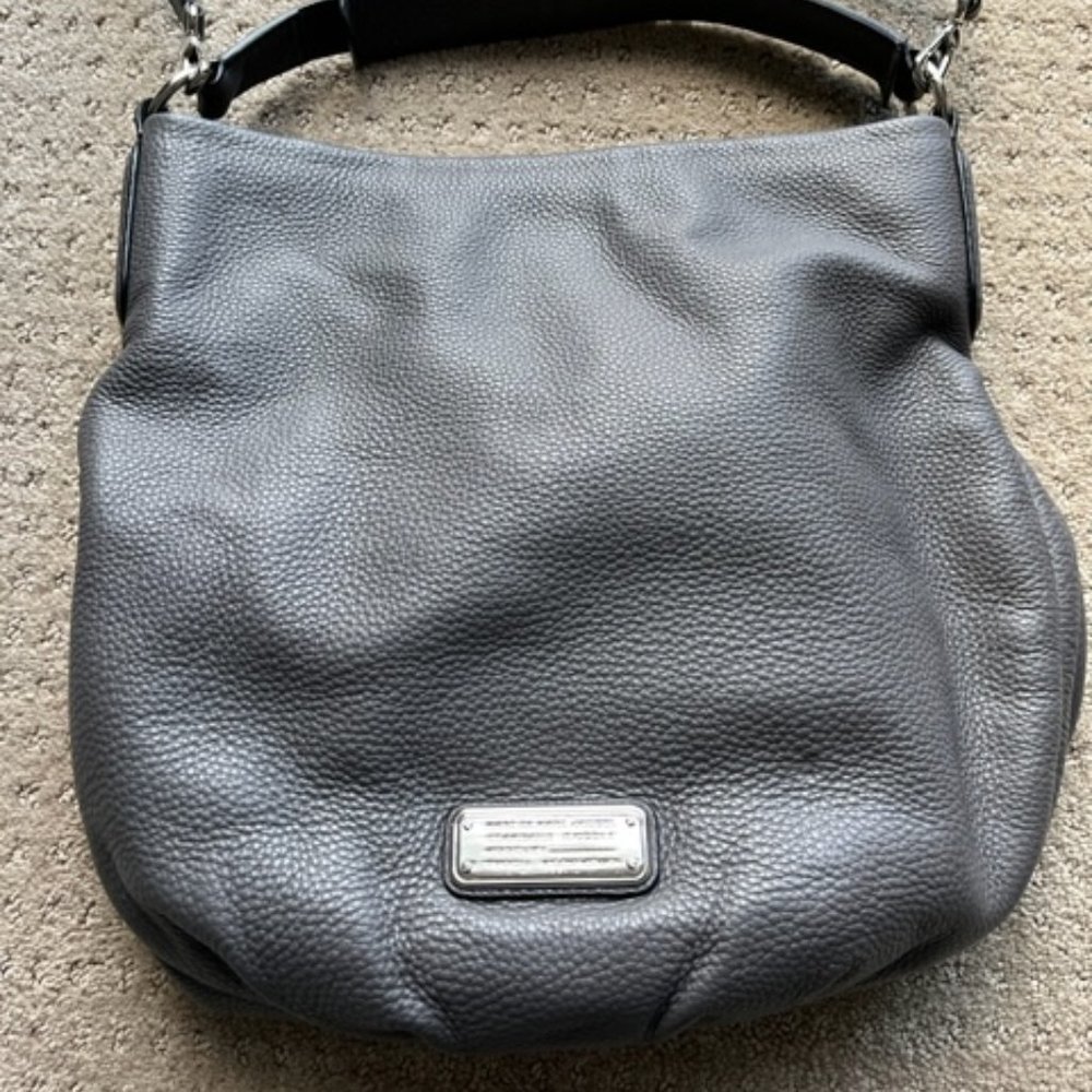 Marc Jacobs Taupe Crossbody Leather Bag